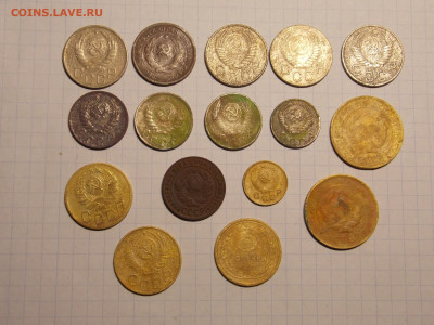 16 монет ранний СССР до 25 10 - DSCN0389.JPG