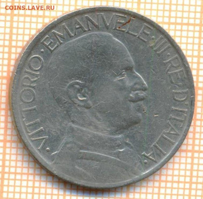 Италия 2 лиры 1923 г., до 26.10.2023 г. в 22.00 по Москве - Италия 2 лиры 1923 150 6