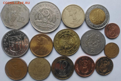 150 иностранных монет без повторов до 24.10.2023г 22-00 мск - 150 монет 3