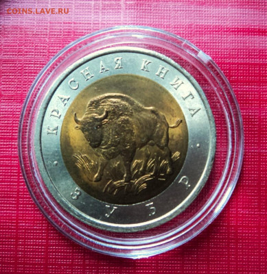 50 рублей 1994г.Зубр "Красная книга" - DSC09534.JPG