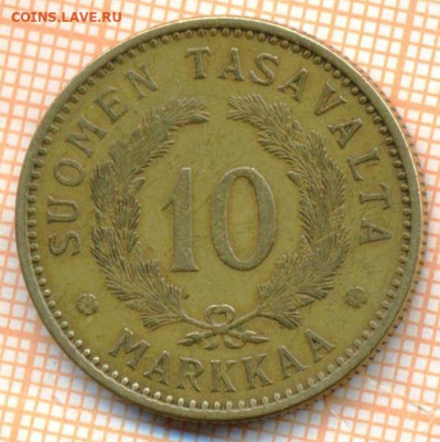 Финляндия 10 марок 1929 г., до  27.10.2023 г. в 22.00 по Мос - Финляндия 10 марок 1929 220 32
