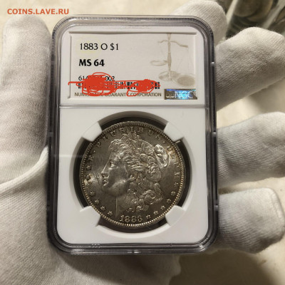 Доллар 1885г.США - 6C0AB8CC-32B4-4A7D-AAE0-AA926D085DD0