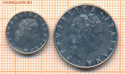 Италия 50 лир 1979,1994 г., до 27.10.2023 г. в 22.00 по Моск - Италия 50 лир 1979,1994 15а 54