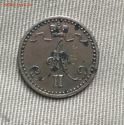 10 пенни 1865г, 1891, 1914 гг и другие Рус-Фин монеты - 2122CA7F-53A0-4012-96D7-575CE740312A