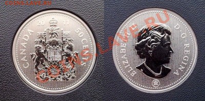 Канада набор 2011 в футляре - 50ц 2011-1