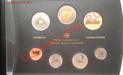 Канада набор 2011 в футляре - 201220114023