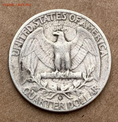 США. One Dime 1943г.Quarter 1958г - IMG_6929