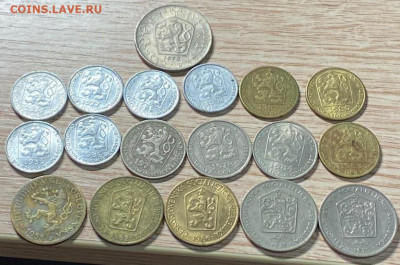 монеты Чехословакии 18шт на оценку - IMG-a82ba12317d7d4e35813c91a59737e51-V