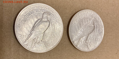 США доллар Мира 1922D и 1924 одним лотом с невысокого старта - IMG_7310