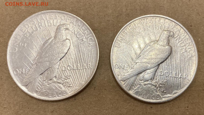 США доллар Мира 1922D и 1924 одним лотом с невысокого старта - IMG_7306