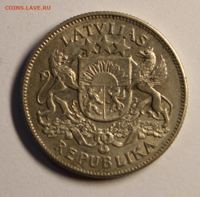 Латвия 2 лата 1925 - 2-2.JPG