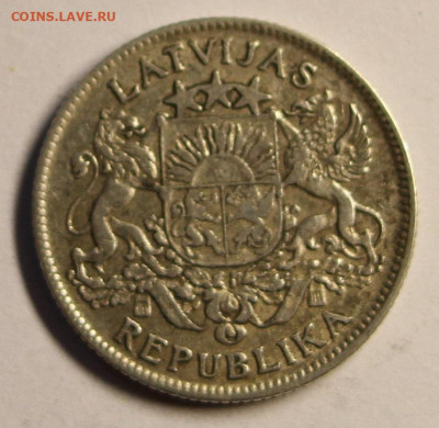 Латвия 1 лат 1924 - 3-2.JPG