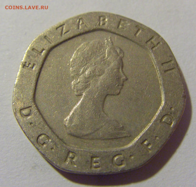 20 пенсов 1982 Англия №1 05.11.23 22:00 М - CIMG8289.JPG