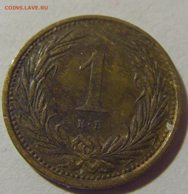 1 филлер 1894 Венгрия №1 05.11.23 22:00 М - CIMG8525.JPG