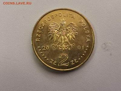 2 злотых Польша 2001 Венявский, до 05.11 - 2001 Венявский-2