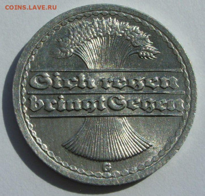 50 пфеннигов 1922 G. aUNC - UNC. - SDC13344