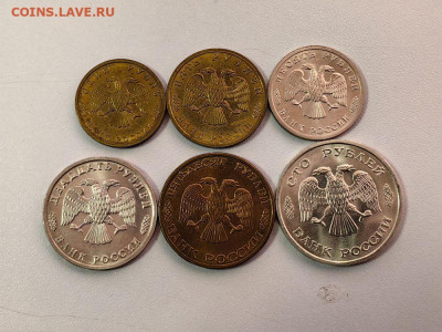 Набор 50 лет Победы 1995 (к-кт 6шт) UNC, до 06.11 - З 50лет-2