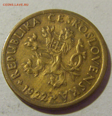 10 геллеров 1922 Чехословакия №1 05.11.23 22:00 М - CIMG8910.JPG