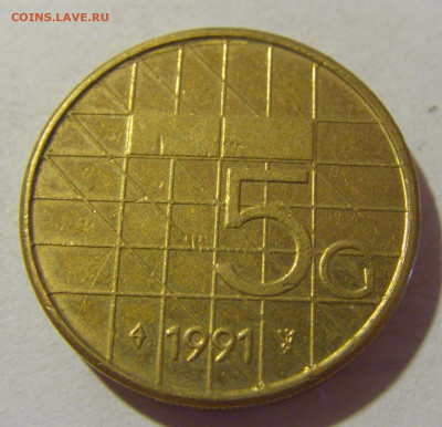 5 гульденов 1991 Нидерланды №1 05.11.23 22:00 М - CIMG8916.JPG