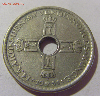 1 крона 1951 Норвегия №1 05.11.23 22:00 М - CIMG8970.JPG
