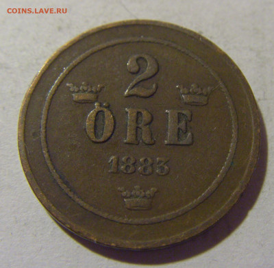 2 эре 1883 Швеция №1 05.11.23 22:00 М - CIMG9073.JPG