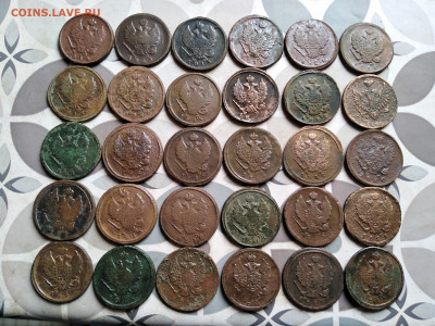 2 копейки 1810-1826, 30 штук до 03.11.2023 - 30дв (2)