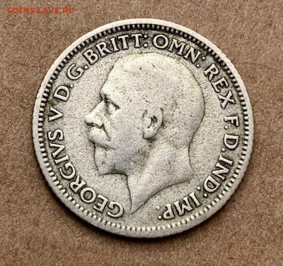 Великобритания. 6 пенсов 1928г. С 1 рубля - IMG_6937