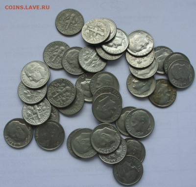 5, 10, 25 центов США по фиксу. - SDC13520