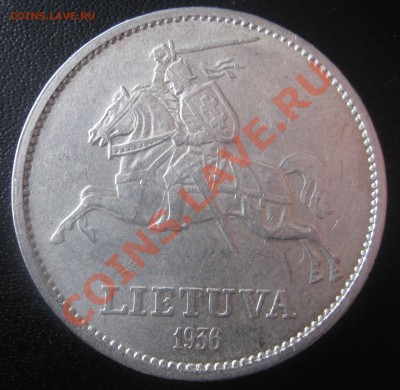Серебрянные монеты :Литва,Швеция. - IMG_0034.JPG