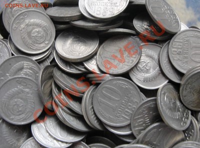 10 копеек 1961-91гг. 100штук - до 22.00   7.01.12 - DSC01579.JPG
