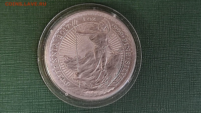 2 Pounds Britannia 2017 г до 12.11.23 в 22.00 МСК - 1699426212770