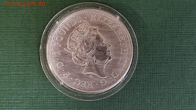 2 Pounds Britannia 2017 г до 12.11.23 в 22.00 МСК - 1699426212791