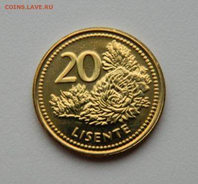 Лесото 20 лисенте 2018 г.  С рубля! до 14.11.23 - DSCN6875.JPG