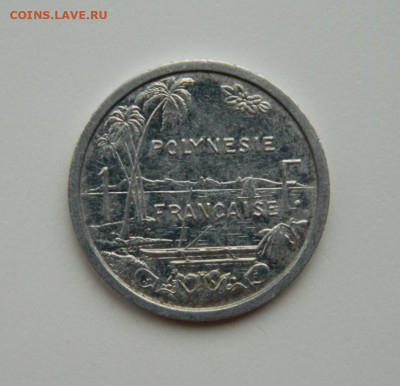 Французская Полинезия 1 франк 1999г.(Лодки)С рубля! до 14.11 - DSCN6815.JPG