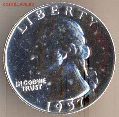 США. One Dime 1943г.Quarter 1958г - 78