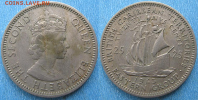 Брит Карибы 25 центов 1963 до 15-11-23 в 22:00 - 47.21. -Брит Карибы 25 центов 1963      9394