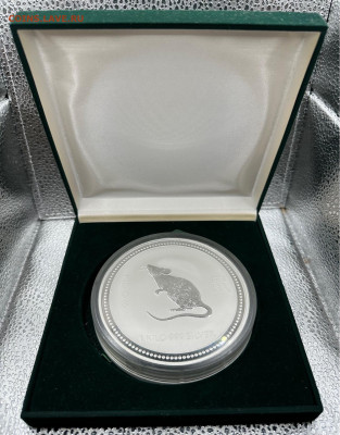 30 долларов 2007.  "Год Крысы". Серебро 999. 1 кг. Австралия - image-20-10-23-10-10-8
