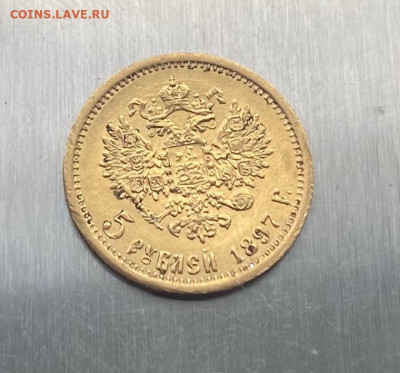 5 рублей 1897 год. - IMG_6755