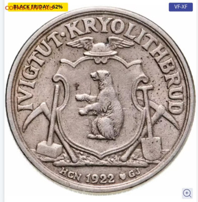 Гренландия. 50 эре. 1922. R!!! - Screenshot_2023-11-11-21-25-16-141