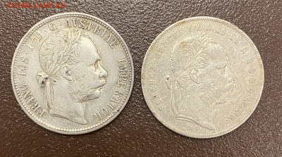 1форинт1872г и 1 флоринт 1884 Франц Иосиф хорошие - IMG_7486