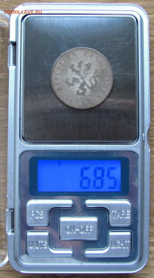 Чехословакия, 5 крон 1929 г. (3 монеты), до 16.11.23 22-00. - в33