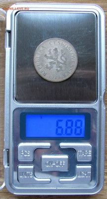 Чехословакия, 5 крон 1929 г. (3 монеты), до 16.11.23 22-00. - в22