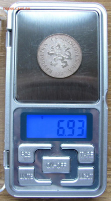 Чехословакия, 5 крон 1929 г. (3 монеты), до 16.11.23 22-00. - в11