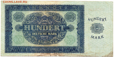 ГДР 100 марок 1948 г до 16.11 - 3а