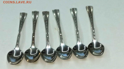 Серебреные ложки 916 пробы - коф 2