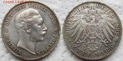 Германская империя, 2 марки 1896 года, до 16.11.23 22-00 МСК - 11