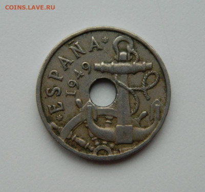 Испания 50 сентимо 1949 г. С рубля! до 16.11.23 - DSCN7156.JPG