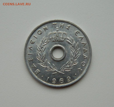 Греция 10 лепта 1969 г. С рубля! до 16.11.23 - DSCN7143.JPG