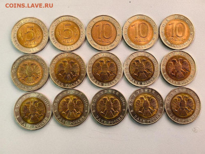 Красная книга 5,10,50 р 1991-1994 ,(к-кт 15шт) UNC, до 20.11 - В КК-2