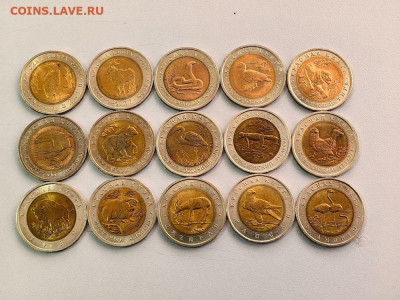 Красная книга 5,10,50 р 1991-1994 ,(к-кт 15шт) UNC, до 20.11 - В КК-1